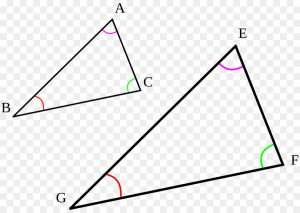 Признаки подобия и равенства треугольников. Свойства подобных треугольников