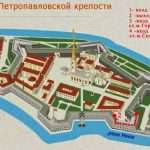 Схема Петропавловской крепости: обзор музея, история постройки, интересные факты, фото, отзывы