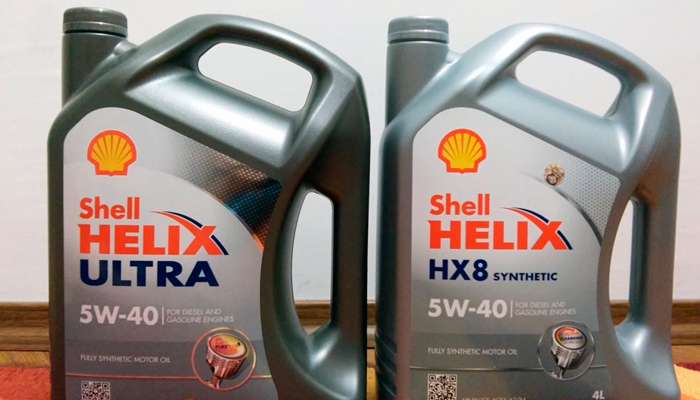 Shell Helix Ultra 5w40 и Shell Helix Hx8 5w40 в чем разница и моторные масла Шелл. В чем отличия и как выбрать