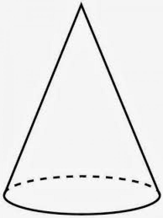 Осевое сечение конуса правильный треугольник