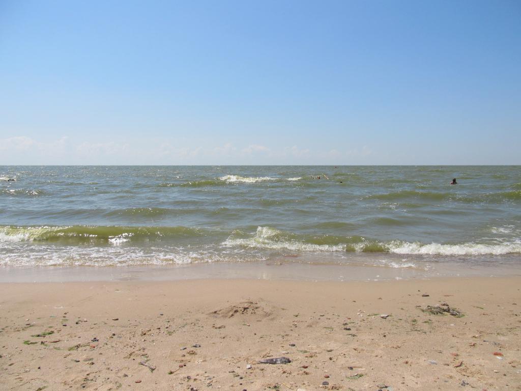 пляж Таганрога