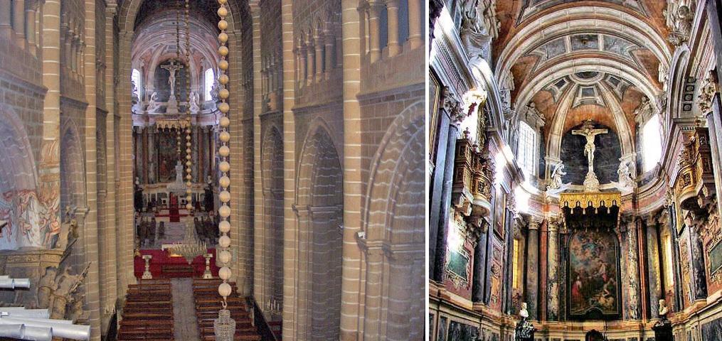 Интерьер собора и алтарь
