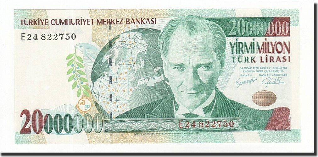 20000000 турецких лир