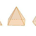 Формула площади правильной пирамиды. Решение геометрической задачи
