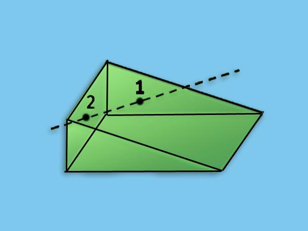 Прямоугольный треугольник - основание прямой призмы