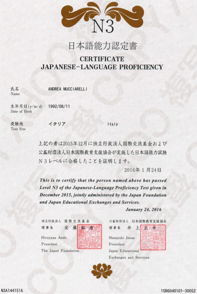 сертификат о сдаче нореку