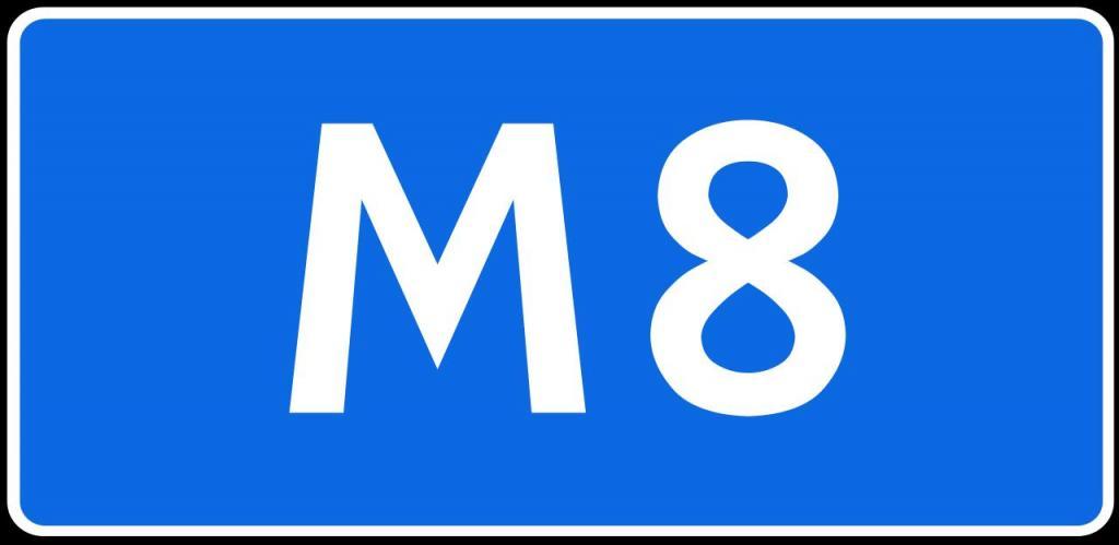 Логотип трассы М8