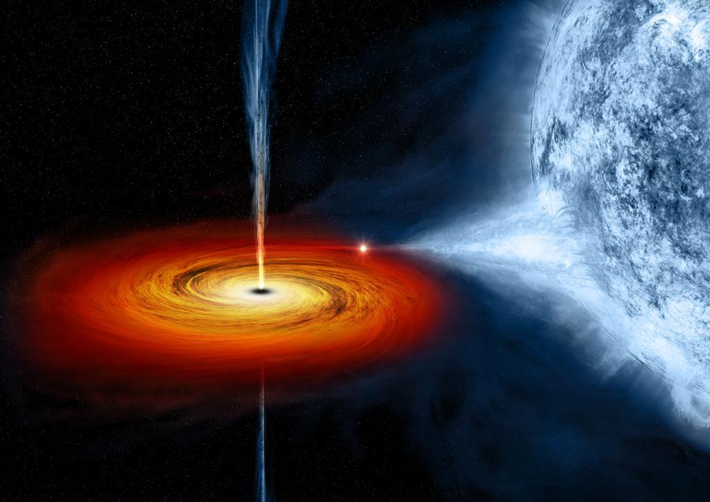 плотность черной дыры сравнении