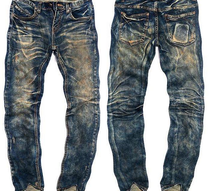 Заскорузлые джинсы