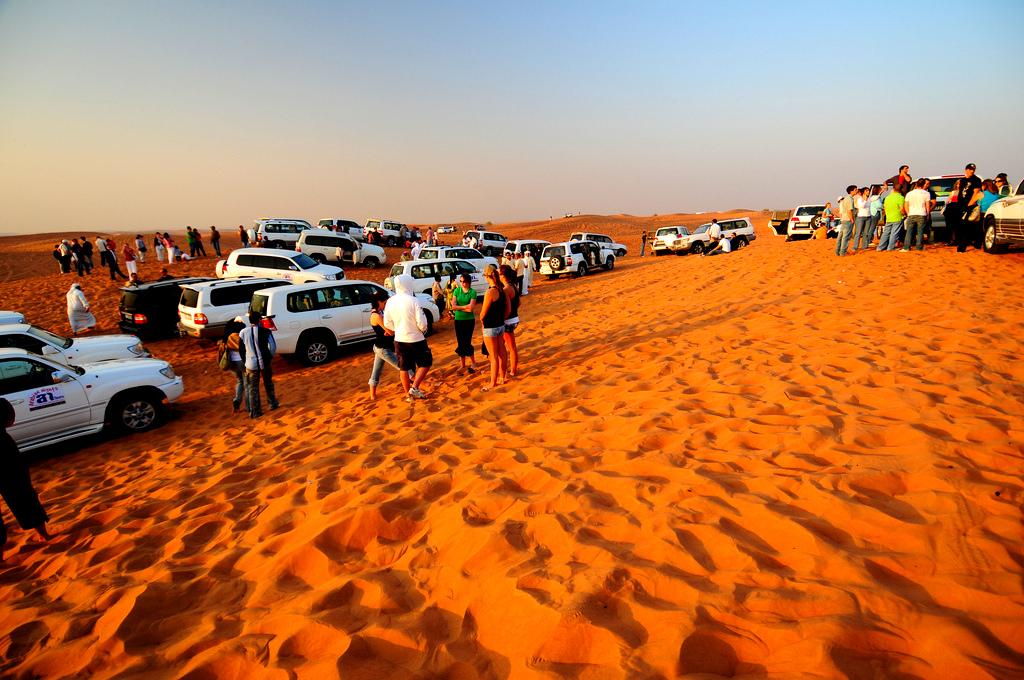Сафари по пустыне в Дубае.