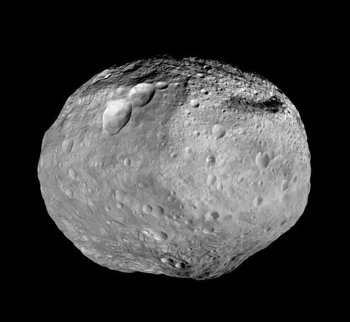 Поверхность астероида Веста