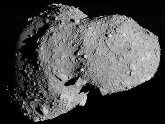 Поверхность астероида Итокава