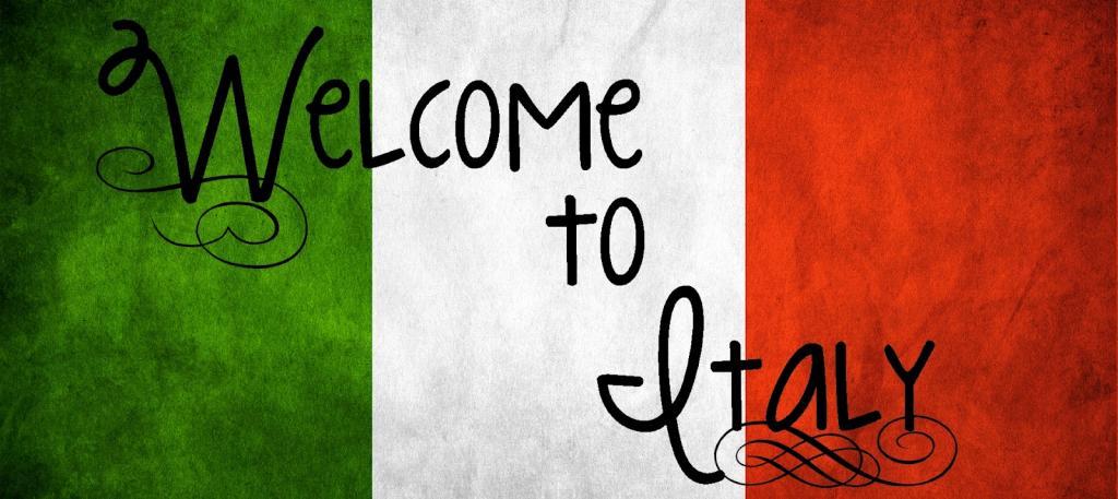добро пожаловать в Италию