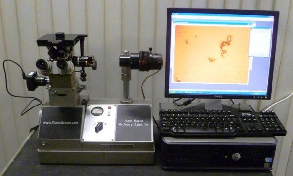 Данные металлографического микроскопа