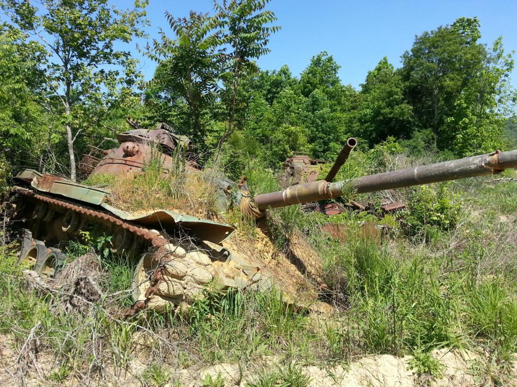 Кладбище танков в Форт-Нокс