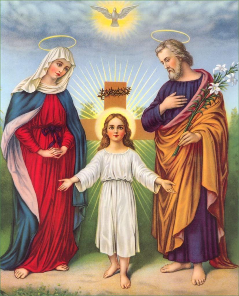 Мария, Иосиф и Иисус