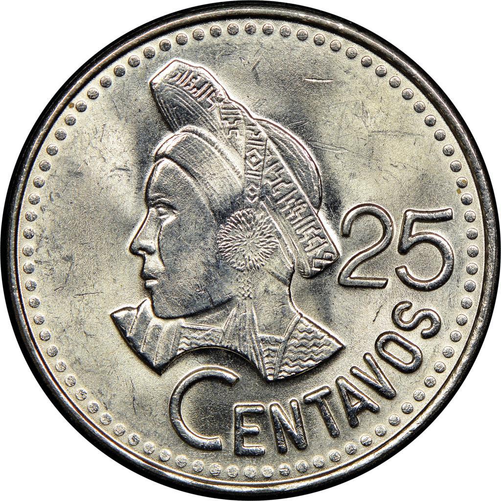 монета 25 сентаво