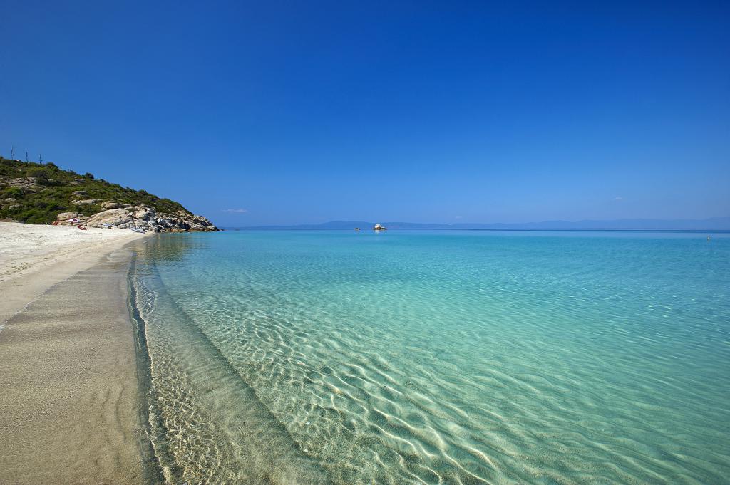 Греция песчаные пляжи для детей