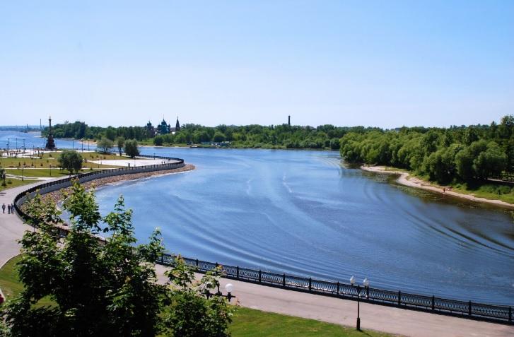 Волга в Ярославле