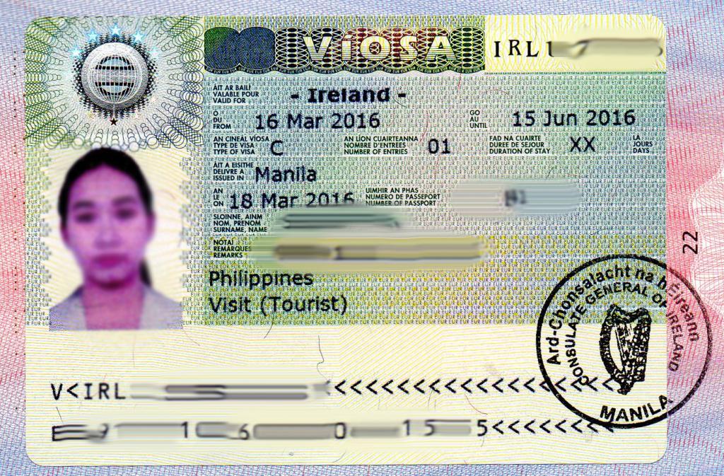 Ирландская виза