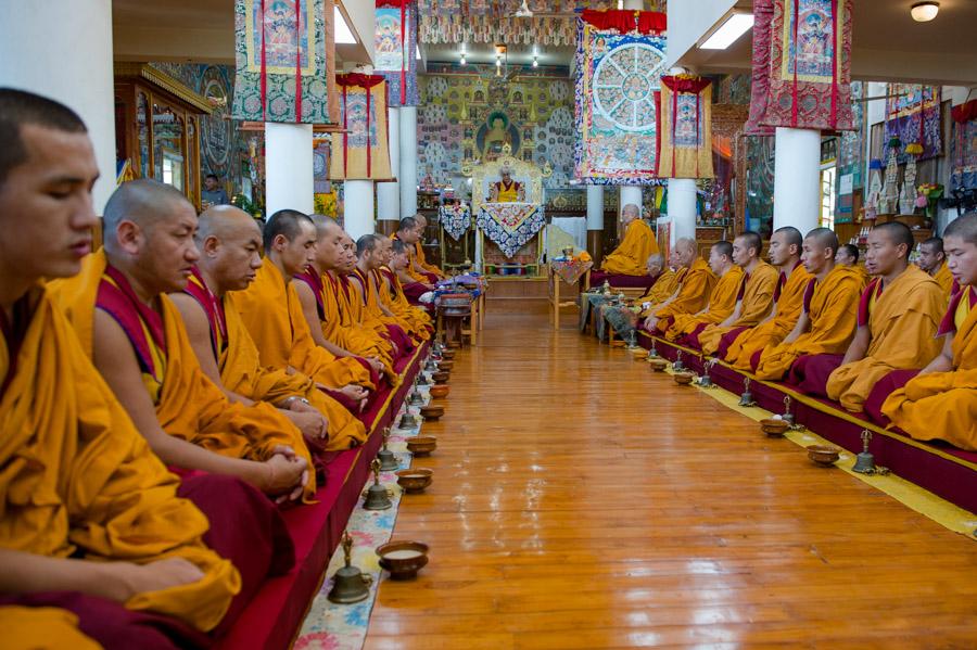 Зал в резиденции Далай-Ламы