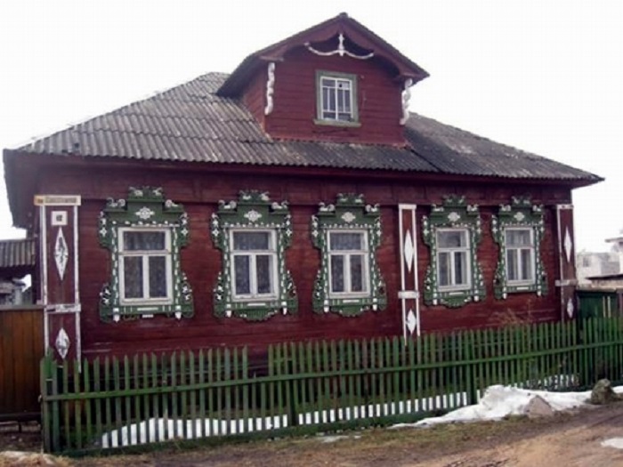 деревенские дома 19 века