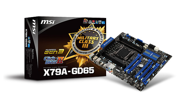 MSI представил новую системную плату X79A-GD65