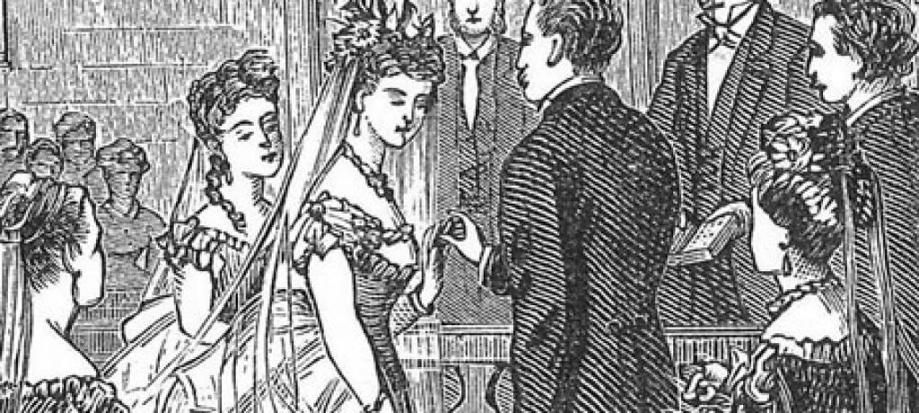 викторианская свадьба